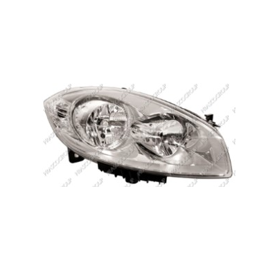 Optica Derecha H7+h1 Electrica-Con Motor