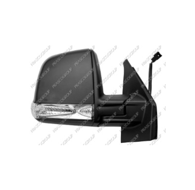 Retrovisor Dch Electrico.Termico.Negro.C/Piloto 6 Pines Doblo 09>