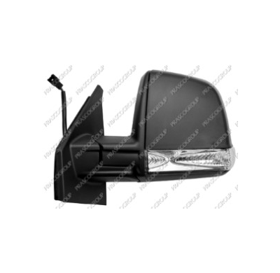 Espejo Izd Electrico Termico Negro-Con Piloto.Doblo 6pins.-09> Combi/Pan