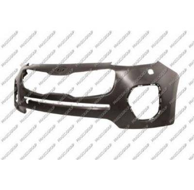 Paragolpes Delantero-Negro-Liso a Imprimar-Con Agujeros Lavafaros Kia Sportage 2016->