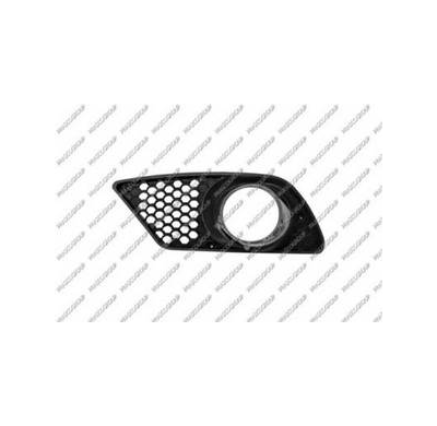 Rejilla Izquierda Paragolpes-Negra-Con Agujero Antiniebla-Con Marco Cromado Modelo Amg Mercedes Clase C - W204 2007->