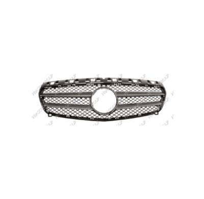 Rejilla-Negra Con Moldura Silver/Gris