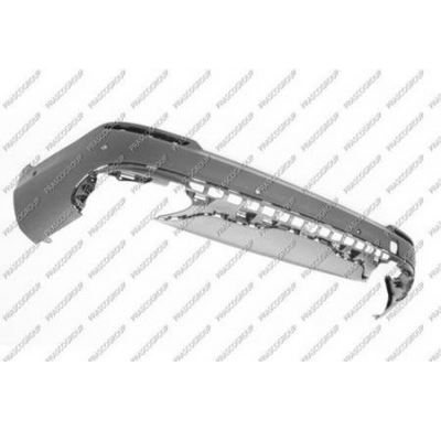 Paragolpes Trasero-Inferior-Negro-Con Sensores Aparcamiento Mercedes Clase Glc - X253 2015->