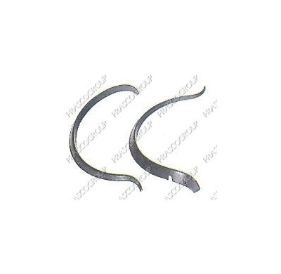 Cerco Aleta Delantero Izq.-Gris - Mod. 85-95