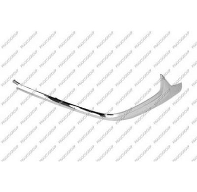 Moldura Izquierda Paragolpes Delantero-Cromada Mazda Cx 3 2015->