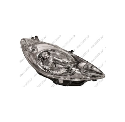 Optica .Dcha H4 Regulacion Electrica.Con Motor Cromada 1007 05>