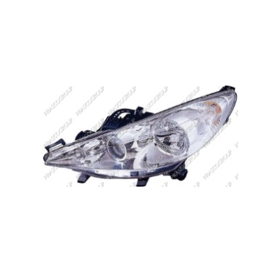 Optica Izq Mod.H1+h7+h7 Electrica-C/Motor