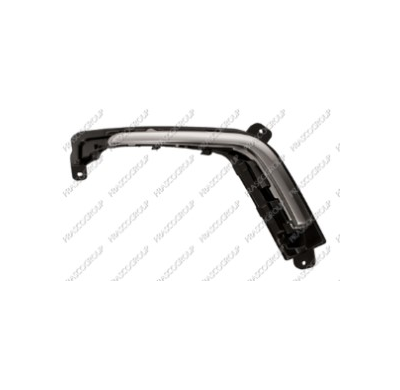 Marco Rejilla Derecha Paragolpes Con Moldura Cromada