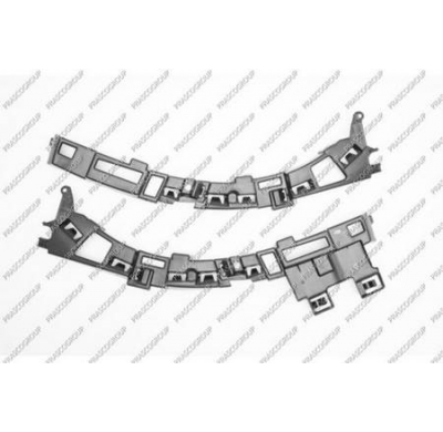 Kit Soporte Laterales Paragolpes Delantero (Derecha+izquierda) Citroen Berlingo 2018->