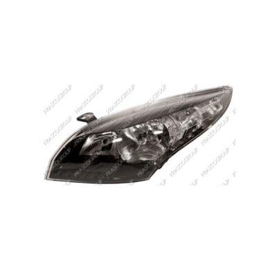 Optica Izda H7+h7 Electrica-C/Motor-Negra