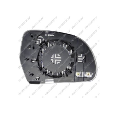 Cristal + Soporte Izq Asferico Calefactado Azulado Octavia 09>