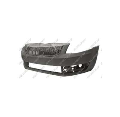 Paragolpes Delantero Gris Con Rejilla .Negra.Octavia 13>