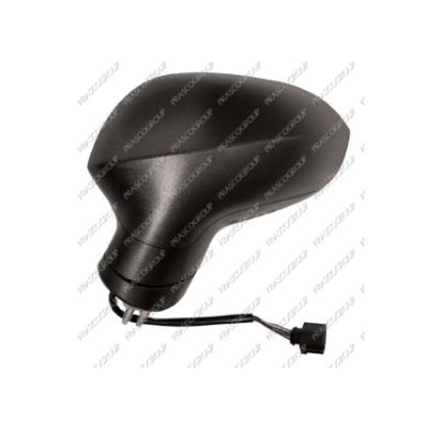 Espejo Izq Electrico Negro Abatible Electricamente Seat Leon 09>