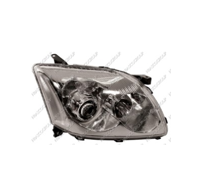 Optica Dcha H1+h7 Elect.-C/Motor-Mont. Koito