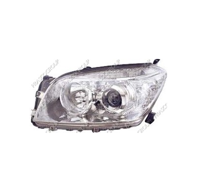 Optica Izda H11+hb3 Elect.-Cromada-Sin Motor