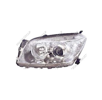 Optica Dcha H11+hb3 Elect.-Cromada-Con Motor