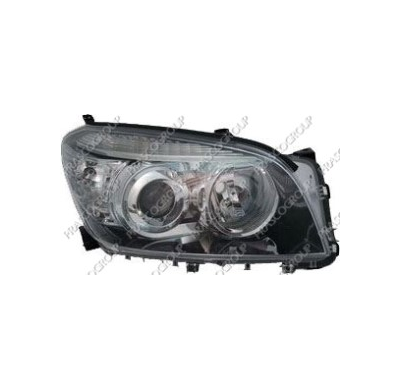 Optica Dcha H11+hb3 Elect.-Negra-Sin Motor