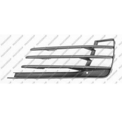 Rejilla Izquierda Paragolpes-Granulada-Negra-Abierta Volkswagen Golf Vii Gti 2013->