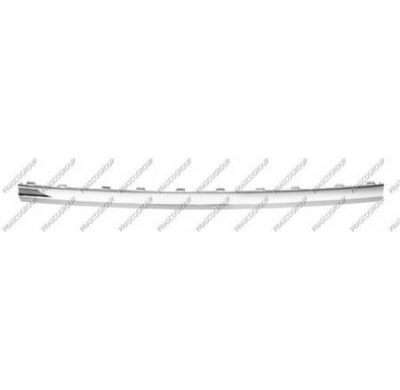 Moldura Central Paragolpes Delantero-Cromada Volkswagen T-Roc 2017->