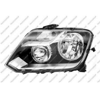 Optica Izquierda H1+h7 Regulacion Manual Volkswagen Amarok 2011->