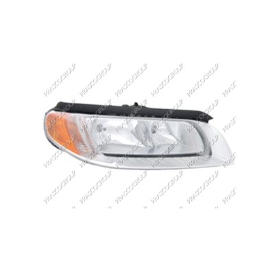 Optica Dcha H7+h9 Electr.-S/Motor-Cromada