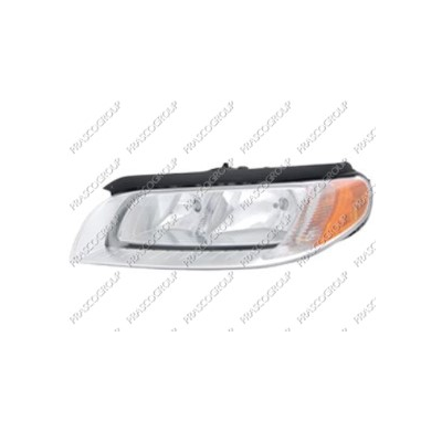 Optica Izda H7+h9 Electr.-S/Motor-Cromada