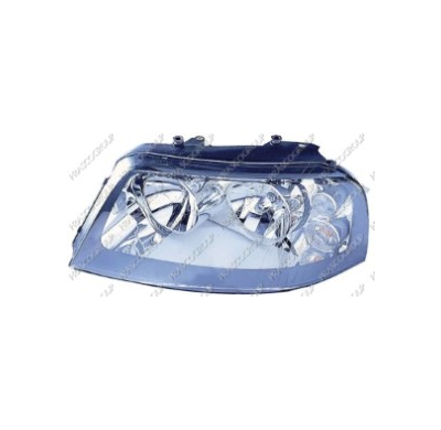 Optica Izq. H7+h1 Electrica-Negra-C/Motor