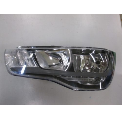 Audi A1 10-*Faro Dch Con Regulacion Electrica Con Motor Interior Negro H7/H1