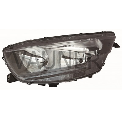 Iveco Daily 14-*Faro Izq Con Regulacion Electrica Con Motor H7/H1 Interior Negro