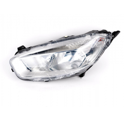 FORD TRANSIT COURIER 2014.02-*FARO IZQ CON REGULACION ELECTRICA INTERIOR CROMADO (H15/H7)