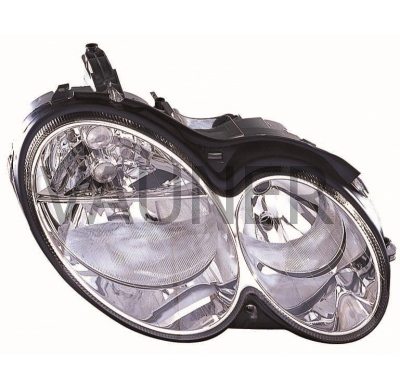 Mercedes Clk W209 03-05*faro Dch Con Regulacion Electrica H7/H7