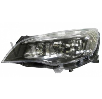Opel Astra 12-*Faro Izq Con Regulacion Electrica Con Motor H7/H7/Led Con Luz Diurna