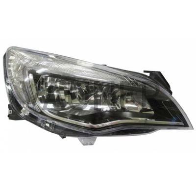 Opel Astra 12-*Faro Dch Con Regulacion Electrica Con Motor H7/H7 Con Luz Diurna