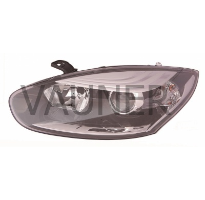 Renault Megane 14-*Faro Izq Con Regulacion Electrica Con Motor H7/H7 Con Motor Interior Cromado