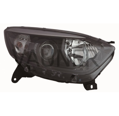 Renault Captur 13-*Faro Dch Con Regulacion Electrica Con Motor Interior Negro H1/H1