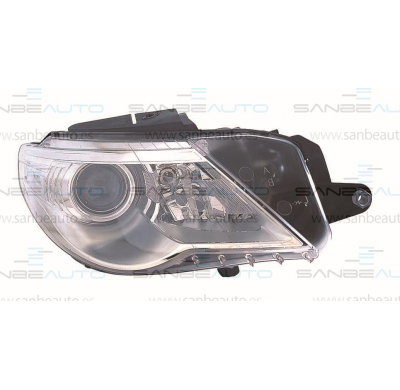 Vw Passat Cc 08-*Faro Dch Con Regulacion Electrica Xenon Con Motor D1s/H7