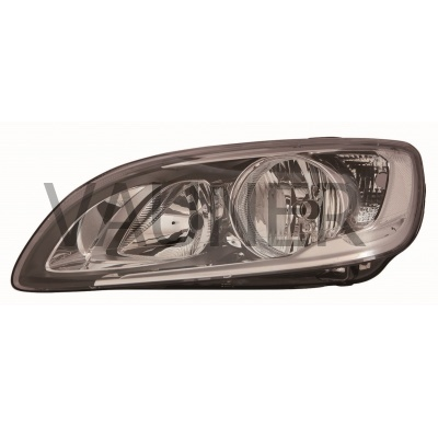 Volvo S60/V60 13-*Faro Izq Con Regulacion Electrica Con Motor H7/H9 Interior Negro