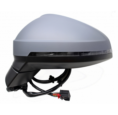 Audi A4 15-*Retrovisor Izq Electrico Calefactado Abatible Electricamente Con Memorias Con Piloto Angulo Muerto Para Pintar Asfer
