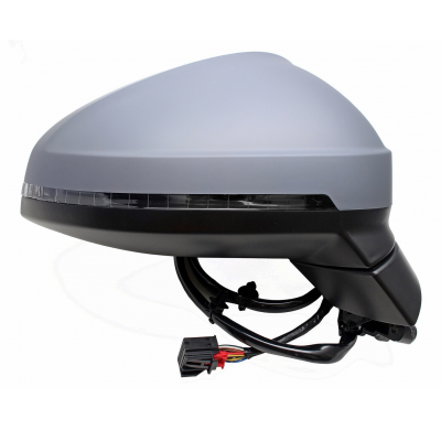 Audi A4 15-*Retrovisor Dch Electrico Calefactado Con Memorias Con Piloto Para Pintar Asferico Antideslumabramiento 13pin
