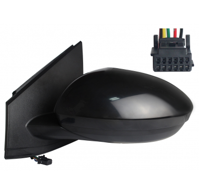 DACIA SANDERO/STEPWAY/LOGAN 2021.01-*RETROVISOR IZQ ELECTRICO PARA PINTAR CONVEXO TERMICO CON SENSOR ANGULO MUERTO 7 PIN