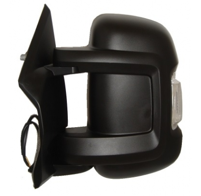 Fiat Duca/Jum 06-*Retrovisor Izq Electrico Termico Con Piloto 5w Brazo Corto Con Sensor De Temperatura (8cm)10pin