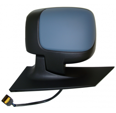 Fiat Scudo/Jum/Exp 2007-*Retrovisor Izq Electrico Calefactado  Para Pintar Abatible Electricamente Convexo (2 Cristales)