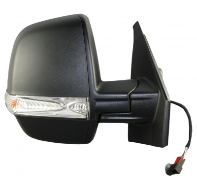 Fiat Doblo 10-/Combo 12-*Retrovisor Dch Manual Con Piloto Convexo Negro(2 Cristales)