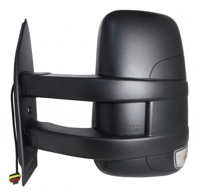 Iveco Daily 14-*Retrovisor Izq Manual Convexo Con Intermitente Brazo Largo 2pin