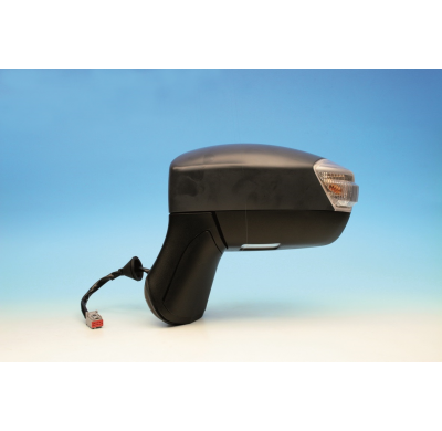 Ford Kuga 08-*Retrovisor Izq Electrico Calefactado Con Piloto Luz Cortesia  Para Pintar Asferico