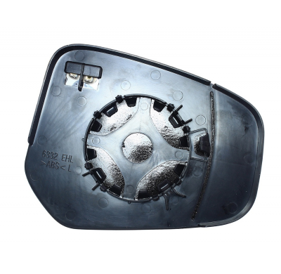 FORD TRANSIT COURIER 2014.02-*CRISTAL RETROVISOR IZQ ASFERICO TERMICO