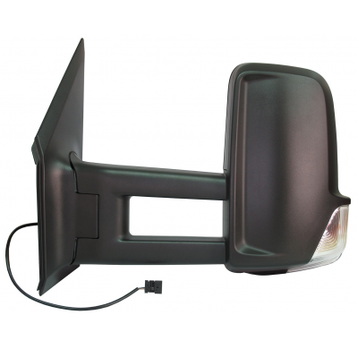 Mercedes Sprint/Lt/Craf 09-*Retrovisor Izq Electrico (2x Term).Con Piloto Convexo(Brazo Largo)6pin