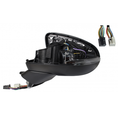 Mercedes a W177 2018.03-*Cuerpo Retrovisor Izq Electrico Termico Asferico Con Memorias Con Piloto 7+4pin