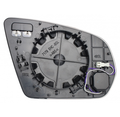 MERCEDES B W247 2018.10-*CRISTAL RETROVISOR DCH ASFERICO TERMICO CON SENSOR ANGULO MUERTO 4PINS