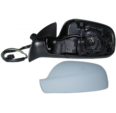Peugeot 307 01-*Retrovisor Izq Electrico Calefactado  Para Pintar Abatible Electricamente Asferico 7pin